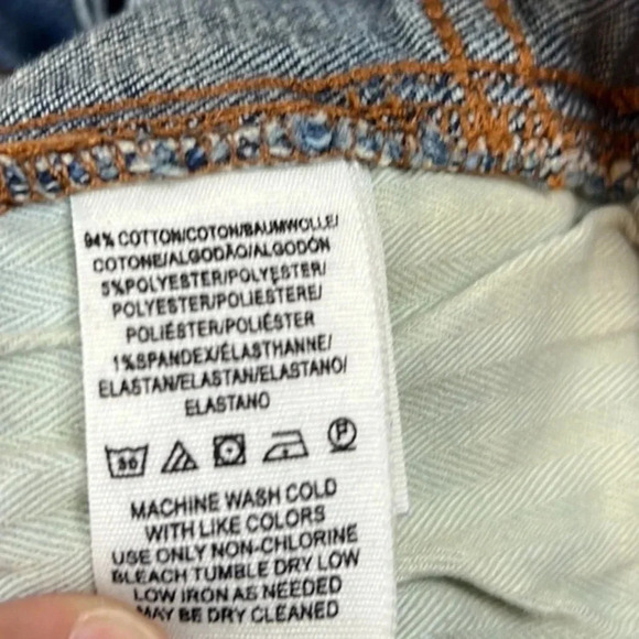 Free People High Rise Button Fly Skinny Jean Size 26 - Picture 5 of 10